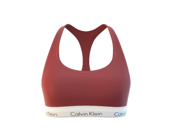 Calvin Klein Bralette F3785 (DeepMaroon)